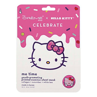 slide 1 of 1, The Crème Shop Me Time Youth-Promoting Sheet Mask, 1 ct