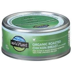 Wild Planet Roasted Organic Chicken Breast with Rib Meat 5 oz