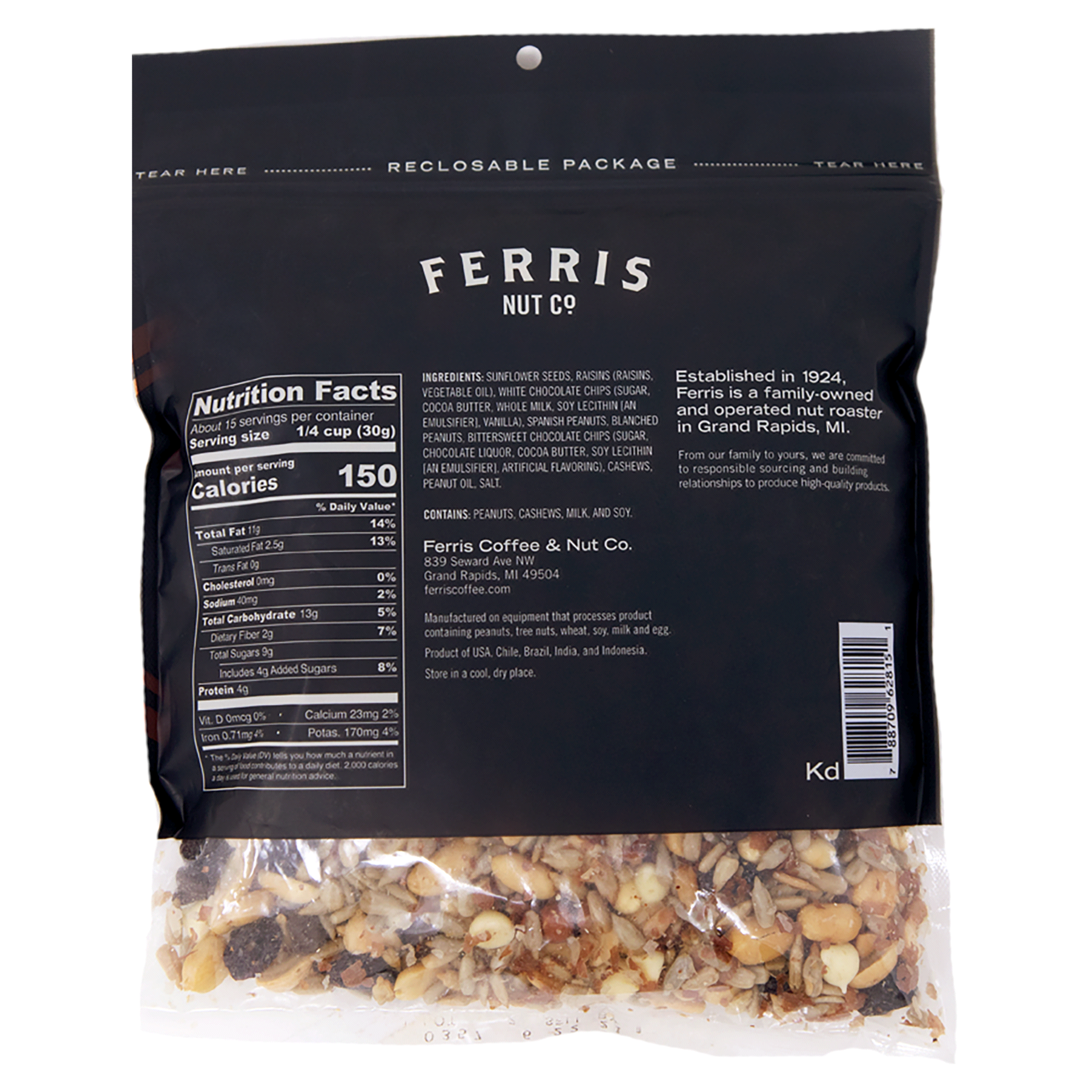 slide 4 of 5, Ferris Nut Co. Sweet & Savory Trail Mix, 16 oz