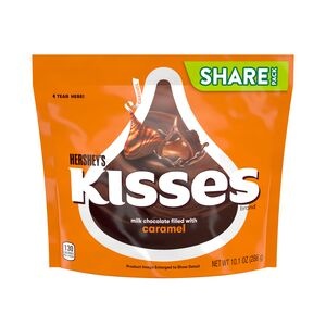 slide 1 of 1, Hershey's Kisses With Caramel, 10.72 oz