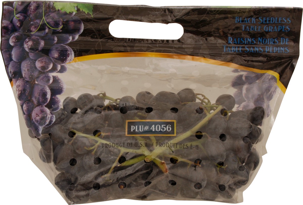 slide 6 of 10, Smart & Final Grape Black Seedless, per lb
