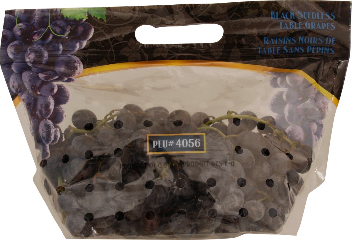 slide 1 of 10, Smart & Final Grape Black Seedless, per lb