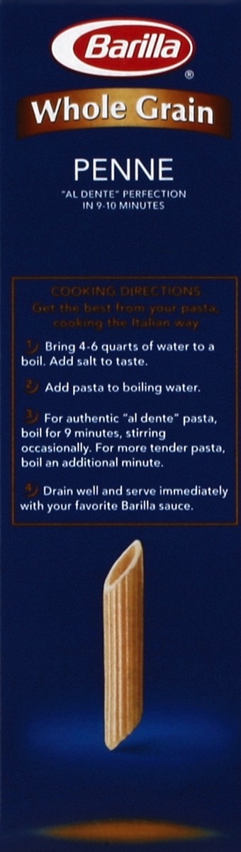 slide 3 of 4, Barilla Pasta Penne Whole Grain, 13.25 oz