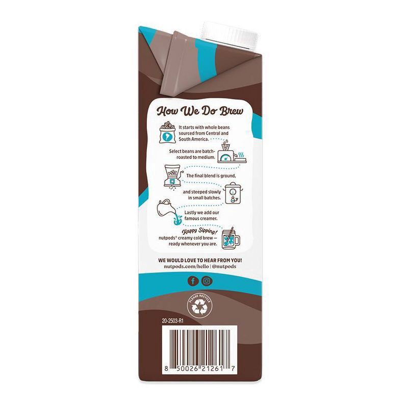 slide 2 of 8, Nutpods Zero Sugar Vanilla Caramel Cold Brew Coffee - 32 fl oz, 32 fl oz