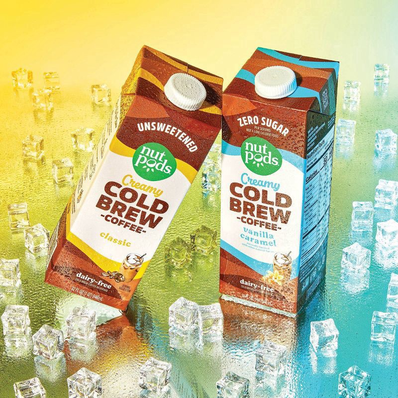 slide 5 of 8, Nutpods Zero Sugar Vanilla Caramel Cold Brew Coffee - 32 fl oz, 32 fl oz