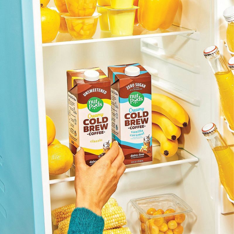 slide 6 of 8, Nutpods Zero Sugar Vanilla Caramel Cold Brew Coffee - 32 fl oz, 32 fl oz