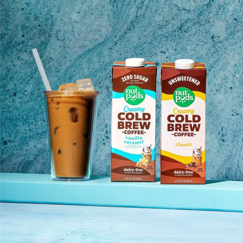 slide 7 of 8, Nutpods Zero Sugar Vanilla Caramel Cold Brew Coffee - 32 fl oz, 32 fl oz