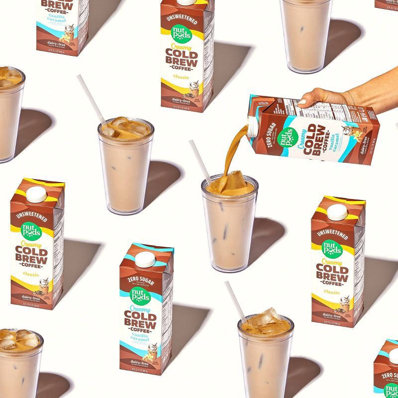 slide 8 of 8, Nutpods Zero Sugar Vanilla Caramel Cold Brew Coffee - 32 fl oz, 32 fl oz