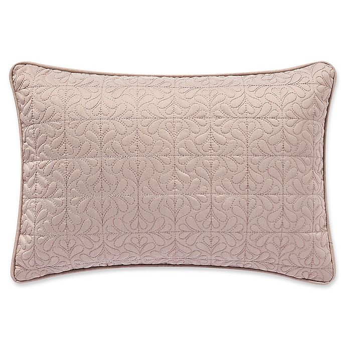 slide 1 of 2, Waterford Gwyneth Oblong Throw Pillow - Pink, 1 ct