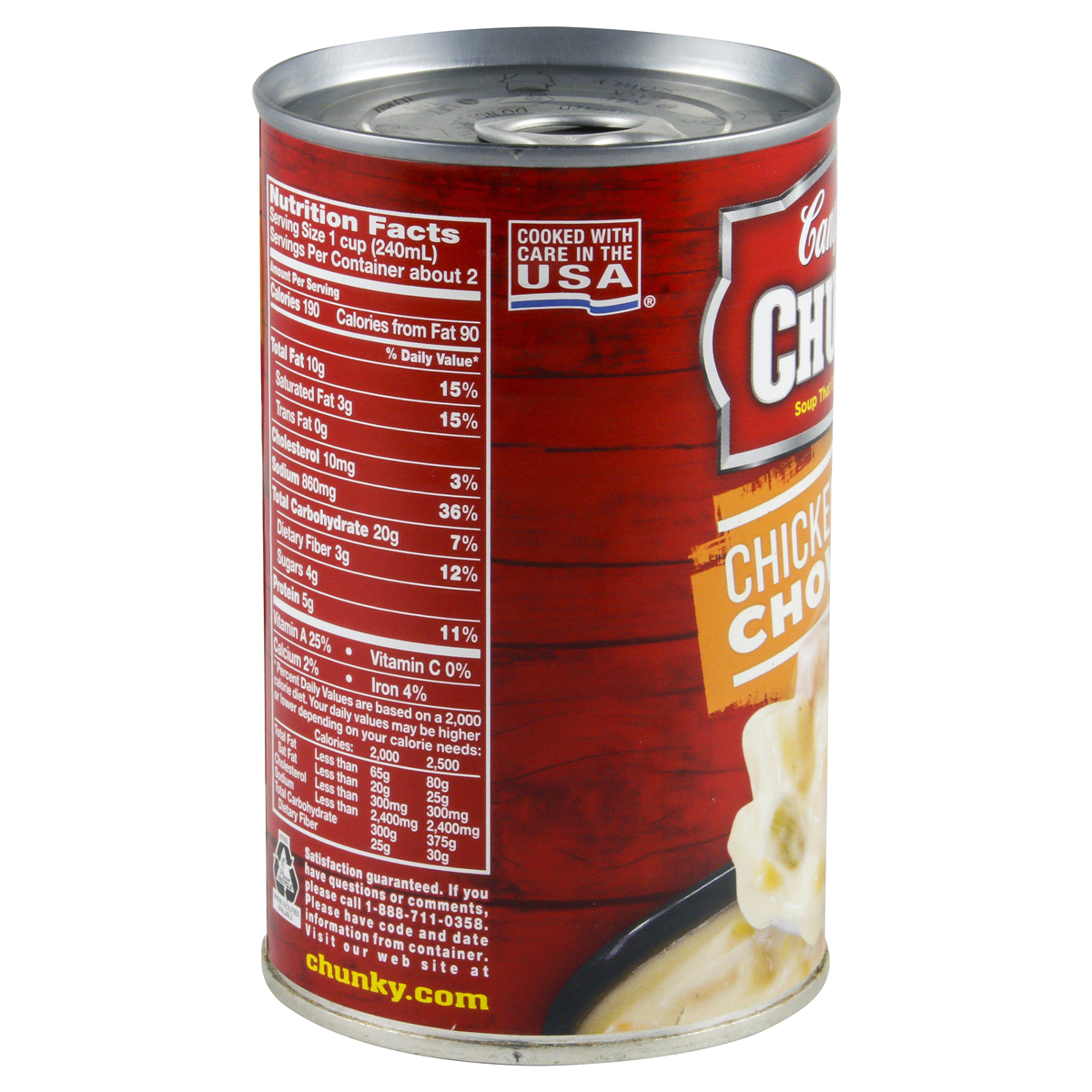 slide 2 of 8, Chunky Chunky Chicken Corn Chowder Soup, 18.8 oz