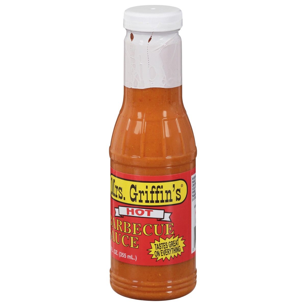 slide 9 of 14, Mrs. Griffin's Hot Barbecue Sauce 12 fl oz, 12 fl oz