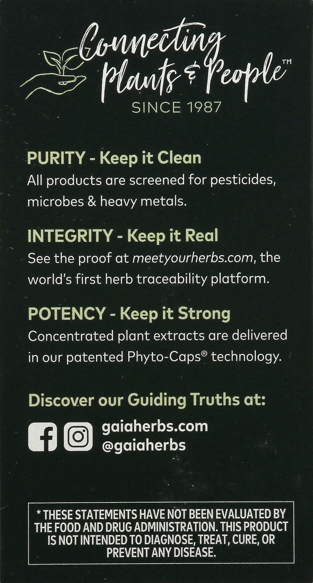 slide 12 of 13, Gaia Herbs Calm Asap Herbal Supplement, 1 ct