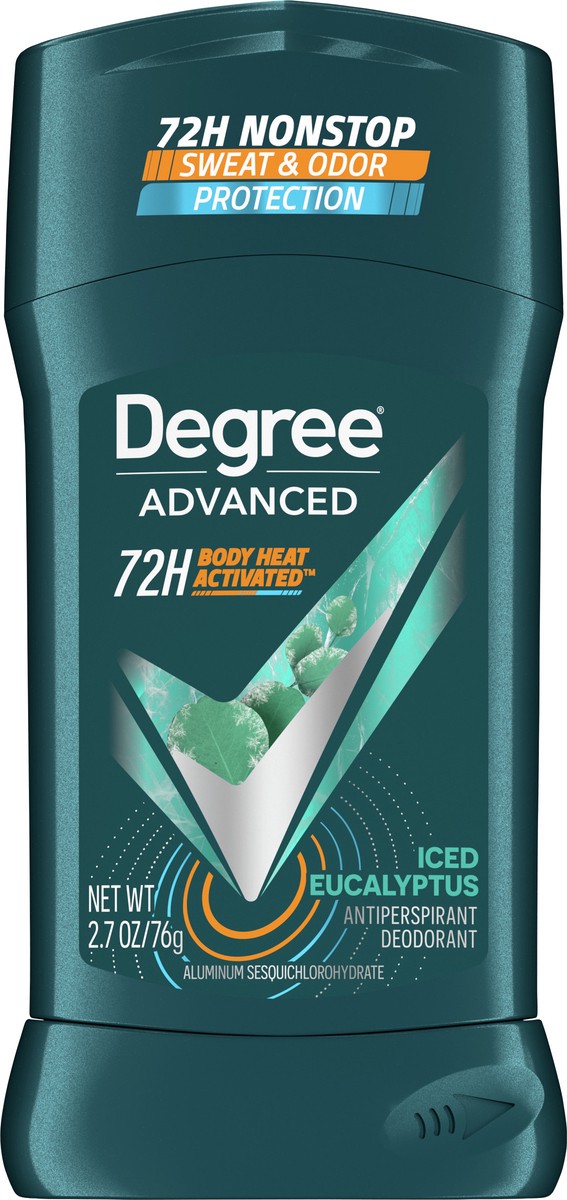 slide 3 of 6, Degree Advanced Iced Eucalyptus Antiperspirant Deodorant 2.7 oz, 2.7 oz