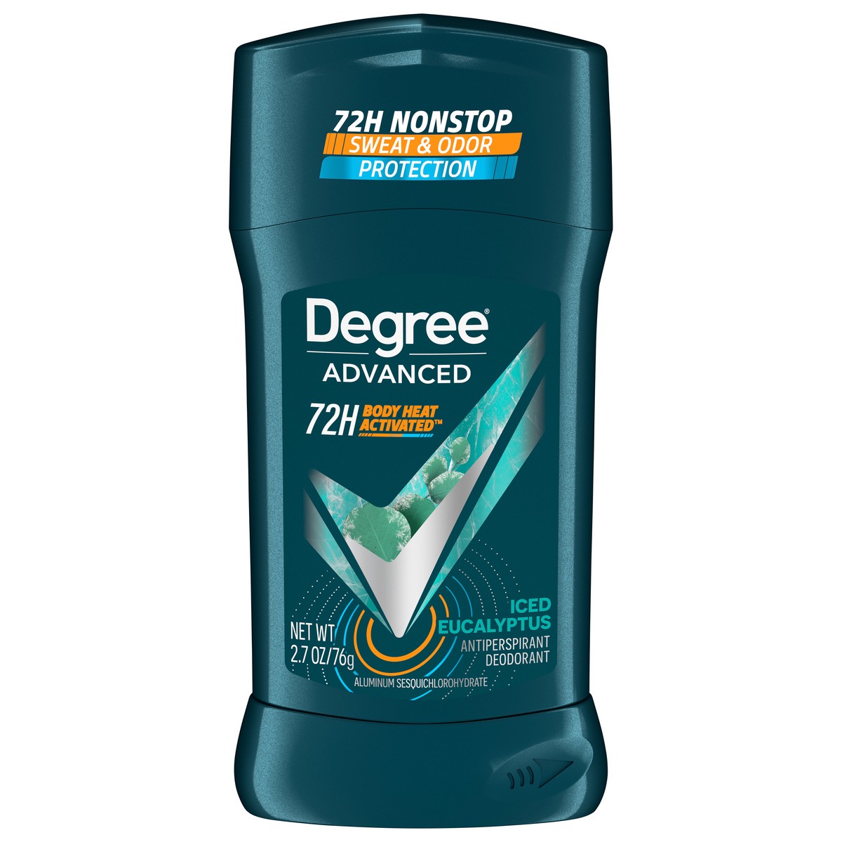 slide 1 of 6, Degree Advanced Iced Eucalyptus Antiperspirant Deodorant 2.7 oz, 2.7 oz