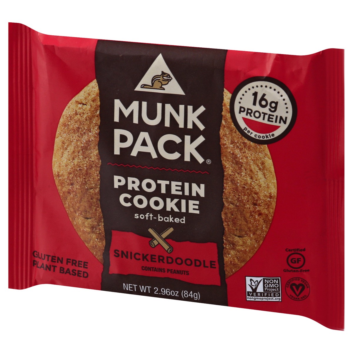 slide 7 of 13, Munk Pack Soft-Baked Snickerdoodle Protein Cookie 2.96 oz, 2.96 oz