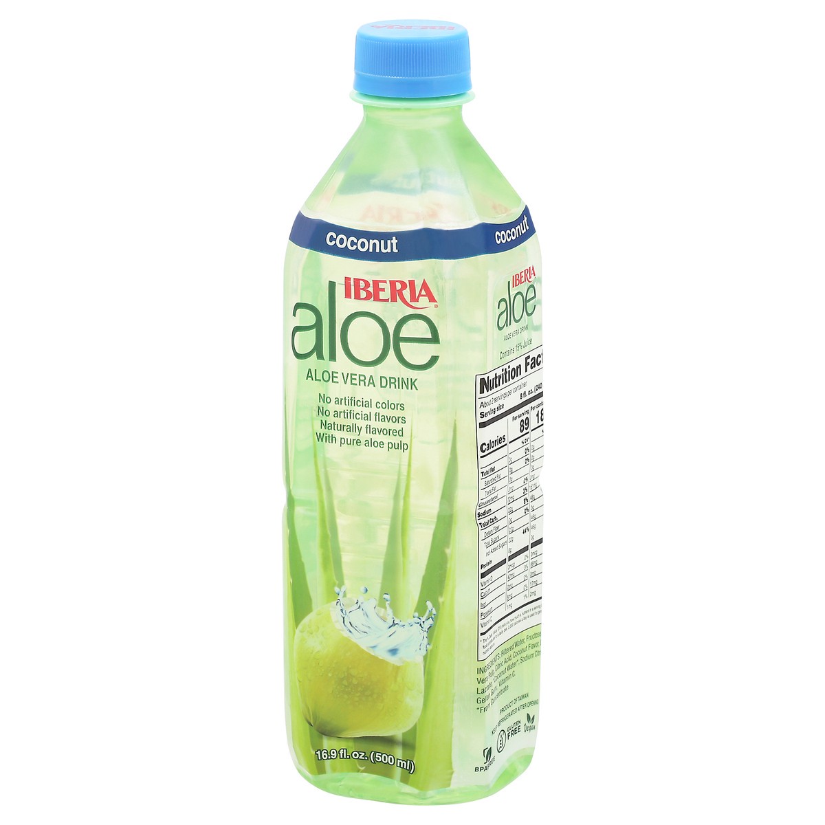 slide 3 of 9, Iberia Coconut Aloe Vera Drink - 16.9 fl oz, 16.9 fl oz