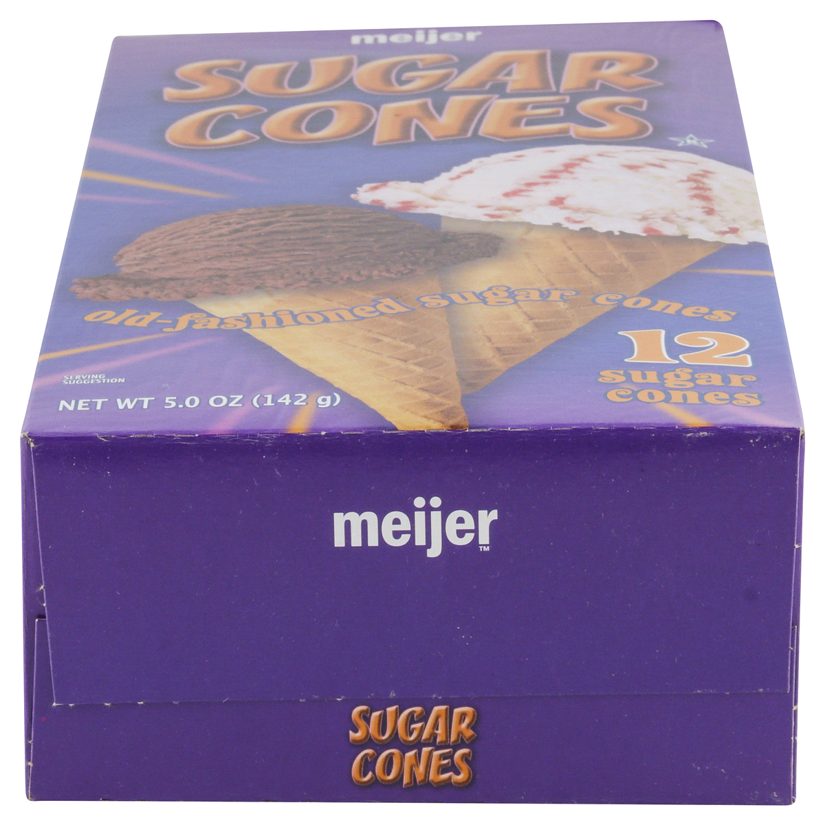 slide 3 of 6, Meijer Sugar Cones, 12 ct