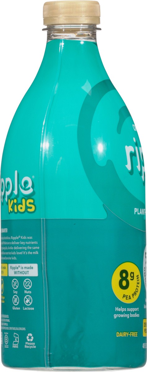 slide 9 of 9, Ripple Kids Plant-Based Original Milk 48 fl oz, 48 fl oz