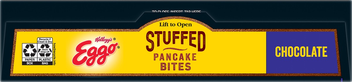 slide 5 of 8, Eggo Frozen Stuffed Pancake Bites, Chocolate, 10.15 oz, Frozen, 10.15 oz