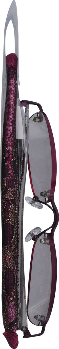 slide 9 of 11, Foster Grant Dani Reading Glasses Purple, 1 ct