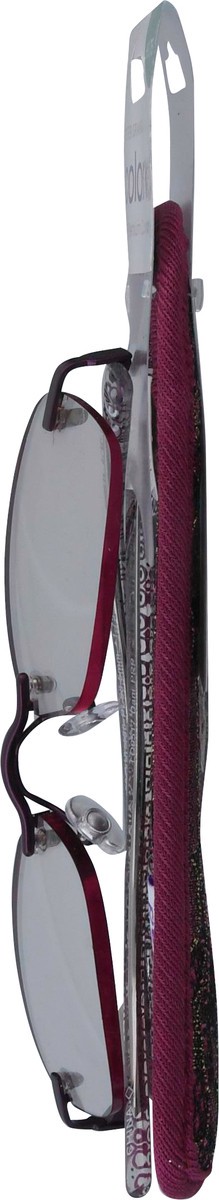 slide 11 of 11, Foster Grant Dani Reading Glasses Purple, 1 ct