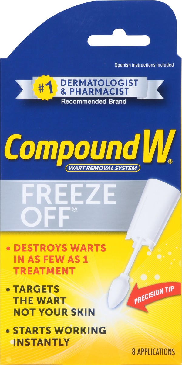 slide 3 of 12, Compound W Freeze Off Wart Remover, 8 ct