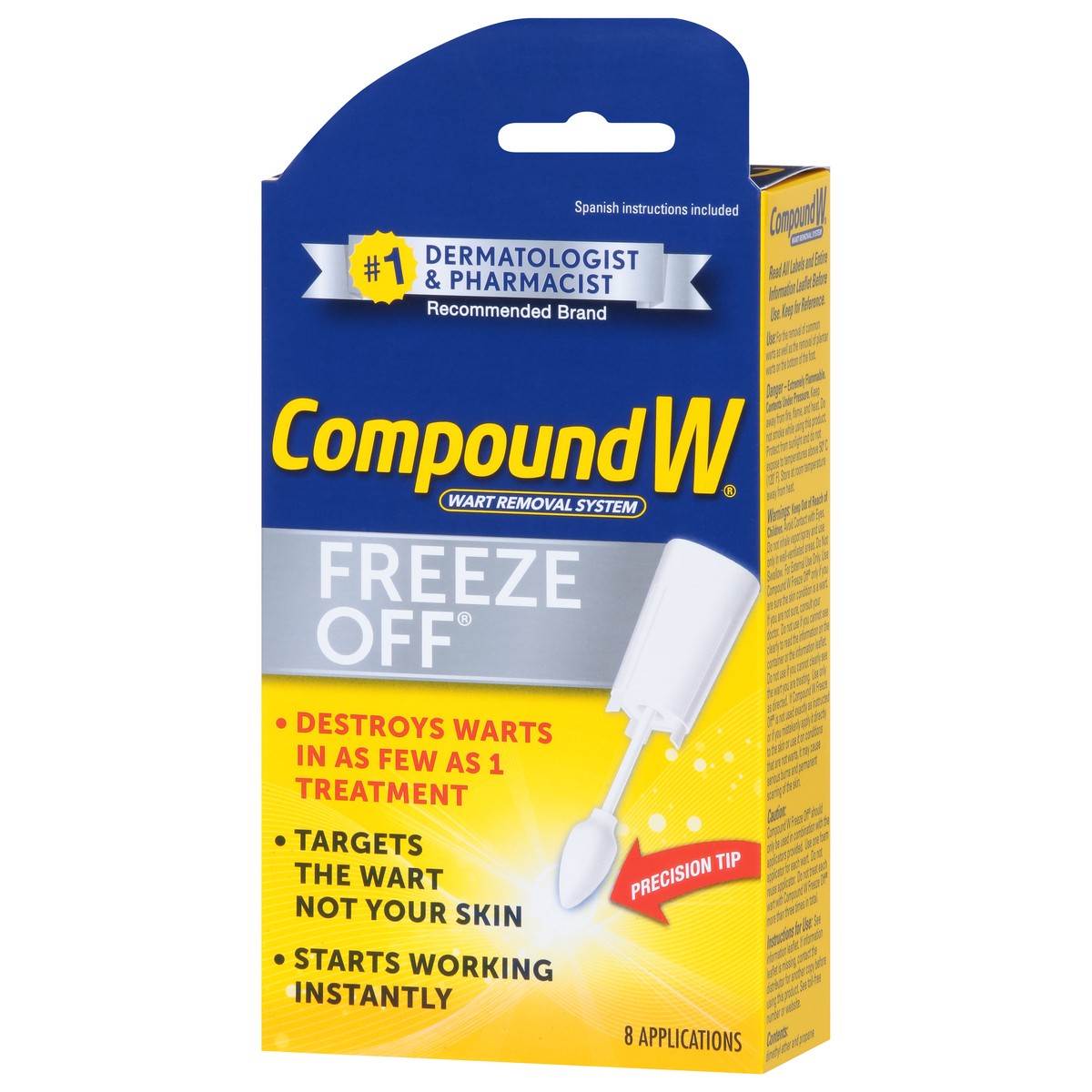 slide 6 of 12, Compound W Freeze Off Wart Remover, 8 ct