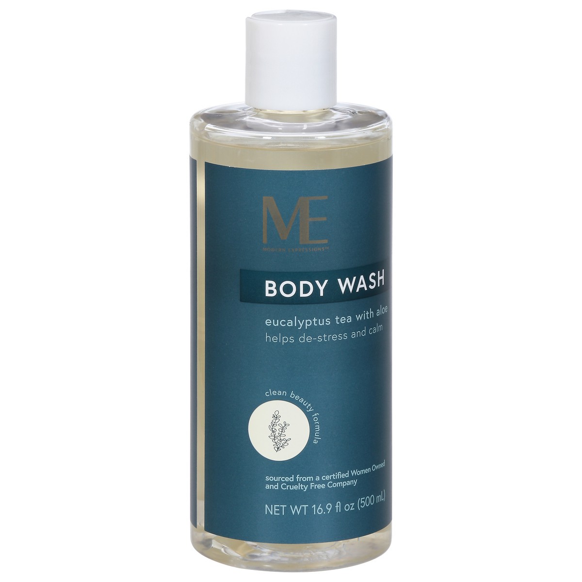 slide 3 of 12, Modern Expressions Eucalyptus Tea Body Wash with Aloe 16.9 fl oz, 16.9 fl oz