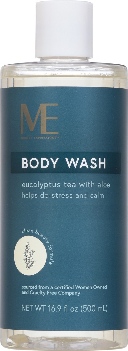 slide 9 of 12, Modern Expressions Eucalyptus Tea Body Wash with Aloe 16.9 fl oz, 16.9 fl oz