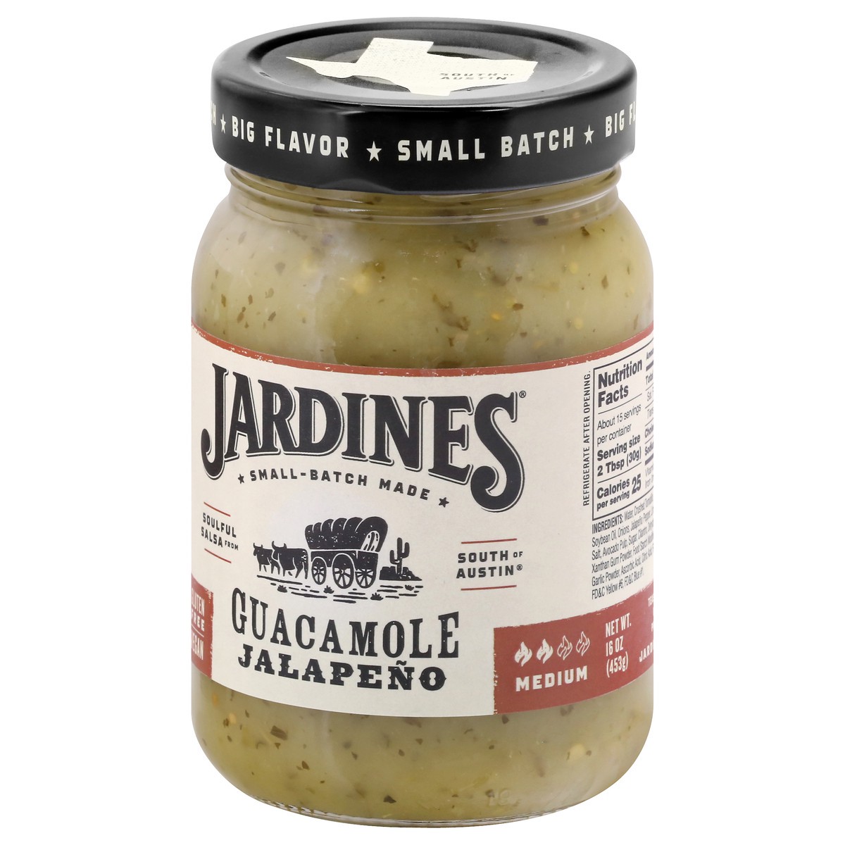 slide 3 of 11, Jardine's Medium Jalapeno Guacamole 16 oz, 16 oz