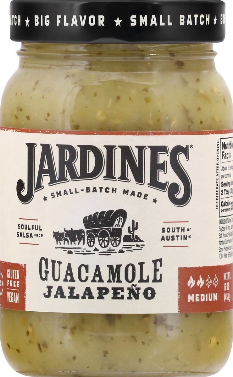 slide 9 of 11, Jardine's Medium Jalapeno Guacamole 16 oz, 16 oz