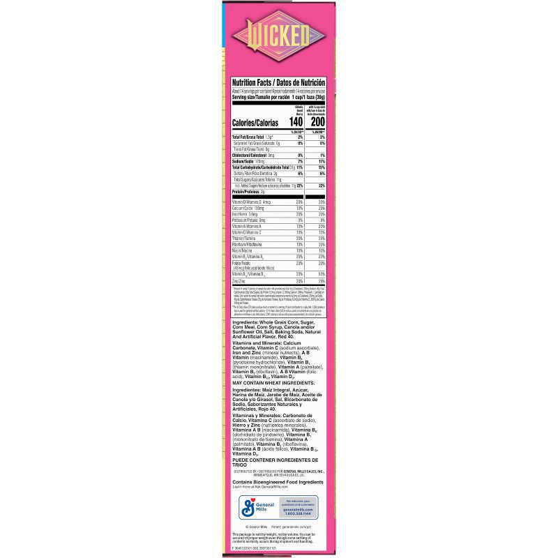 slide 5 of 7, Wicked Kitchen Cereal, Glinda Good Berry Flavored, Family Size, 18.1 oz, 18.1 oz