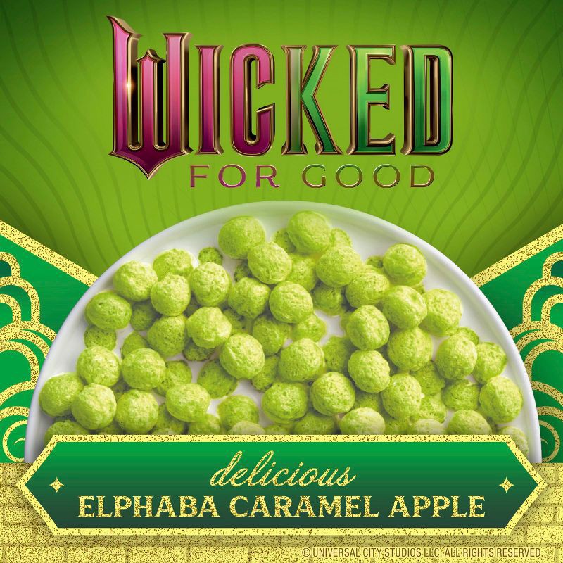 slide 7 of 7, Wicked Kitchen Cereal, Elphaba Caramel Apple Flavored, Family Size, 18.1 oz, 18.1 oz