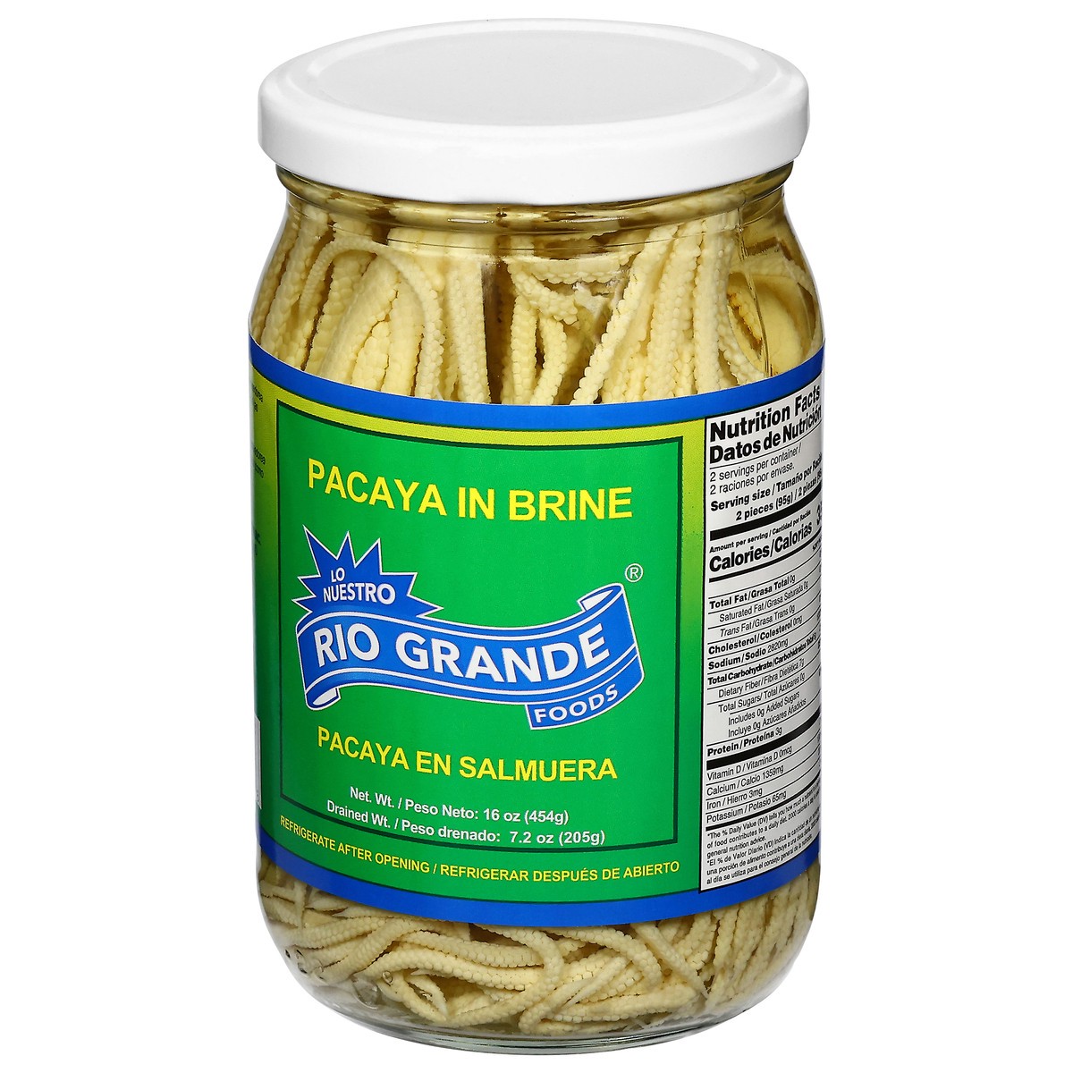 slide 13 of 13, Rio Grande Pacaya in Brine 16 oz, 16 oz