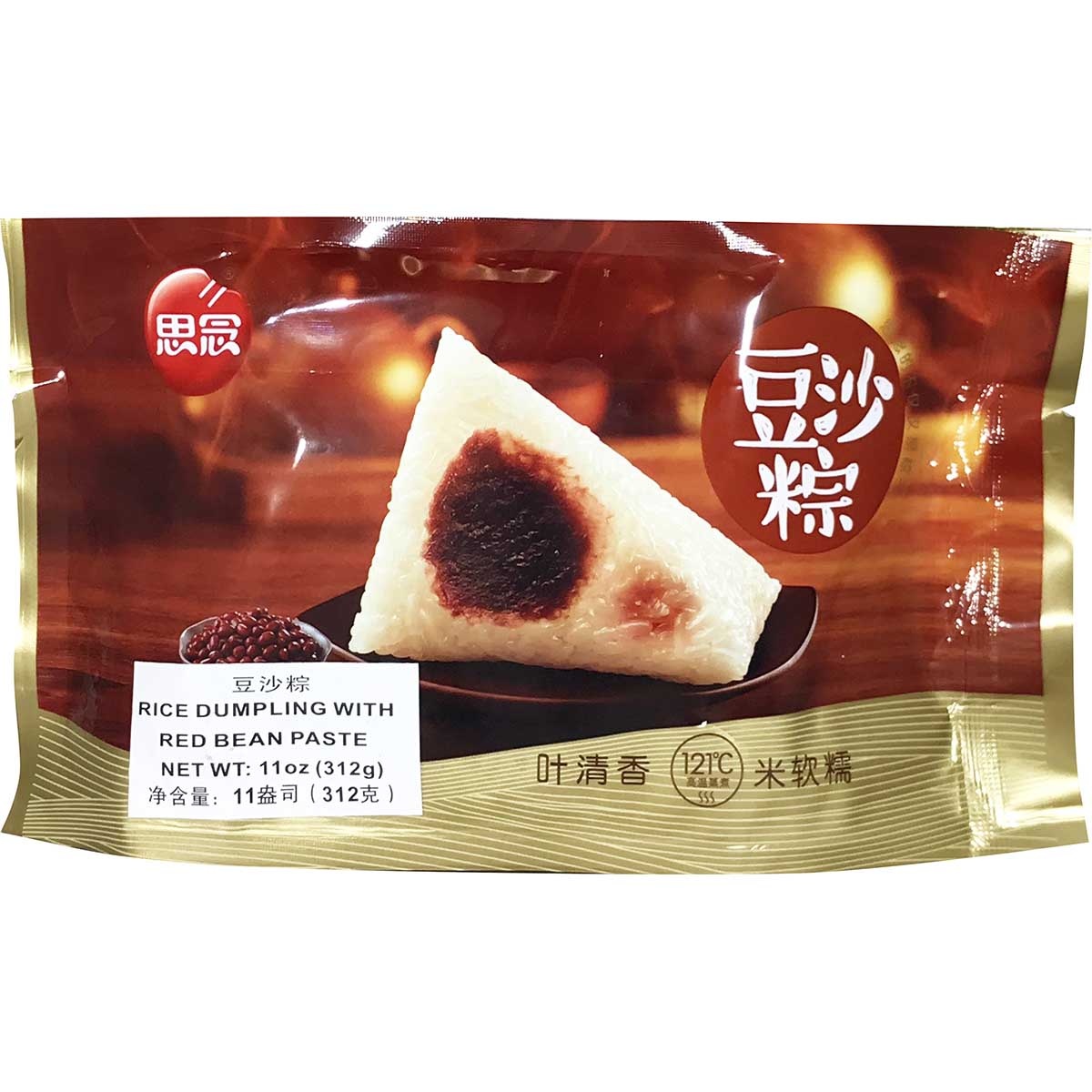 slide 1 of 1, Synear Rice Dumpling Red Bean Paste Flavor, 11 oz