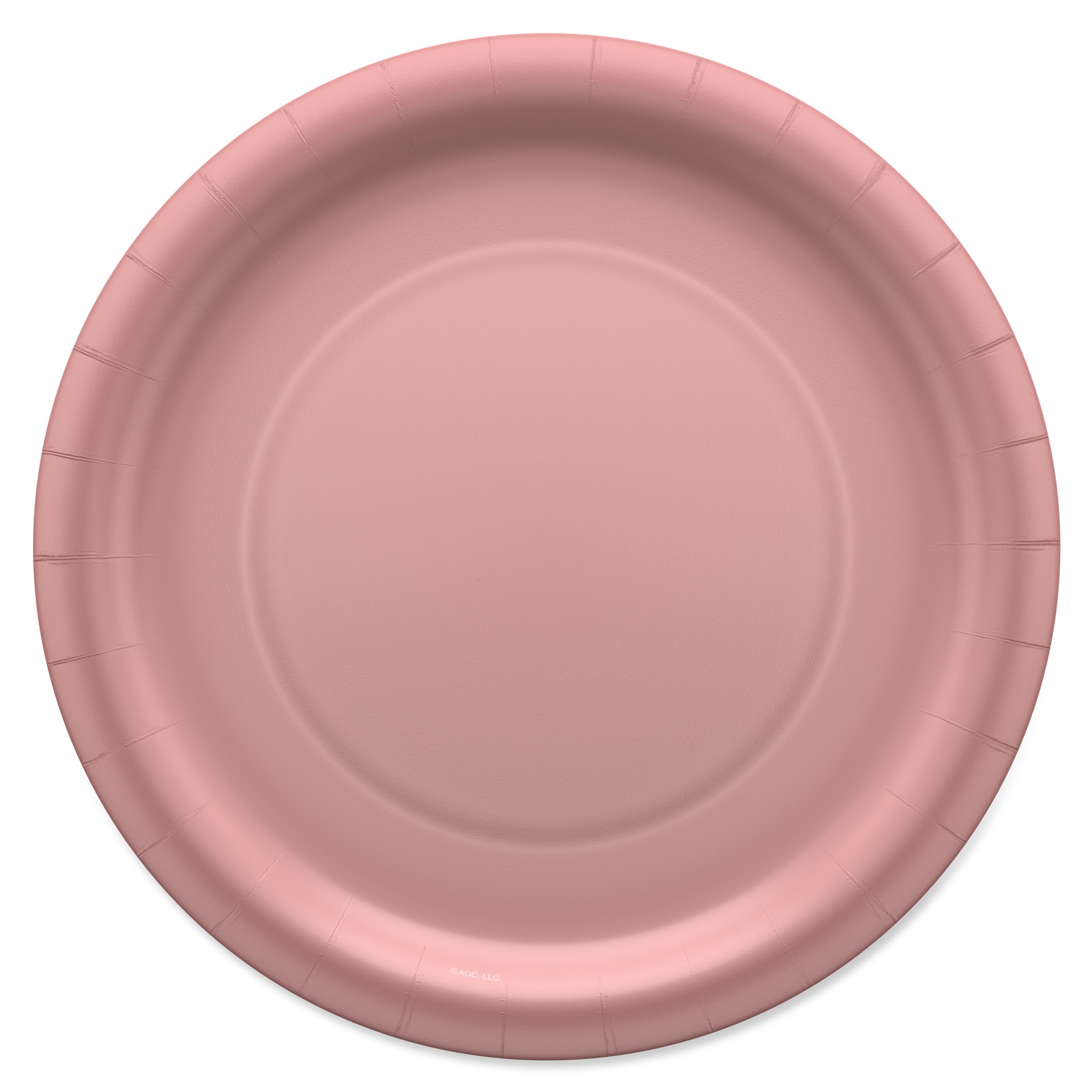 slide 1 of 3, American Greetings 10-Count 9" All Occasion Paper Plates, Pink, 10 ct