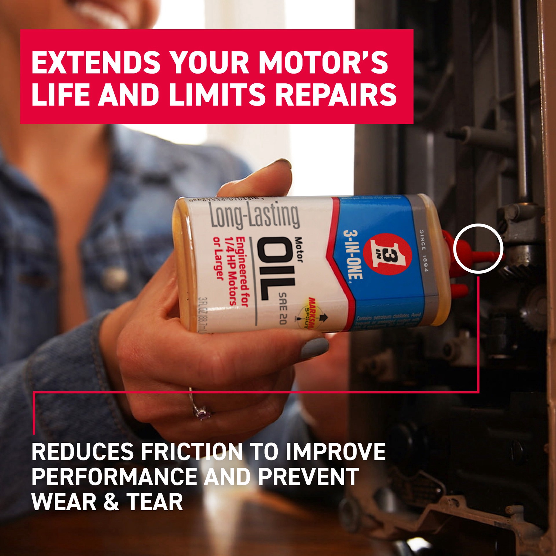 slide 2 of 6, 3In1 Elect Motor Oil 3Oz, 24 ct