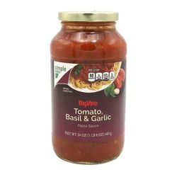Hy-vee Tomato, Basil & Garlic Pasta Sauce