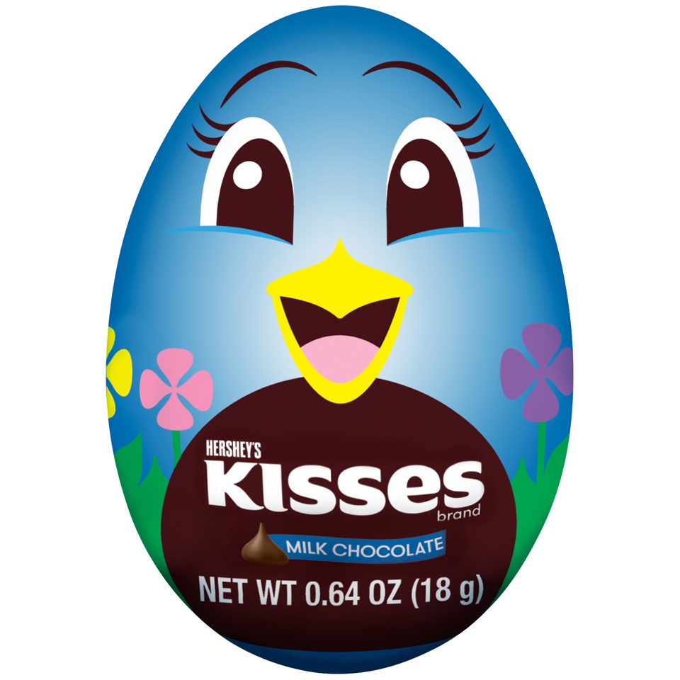 slide 1 of 1, Hershey's Kisses Milk Chocolate Candy, 0.64 oz