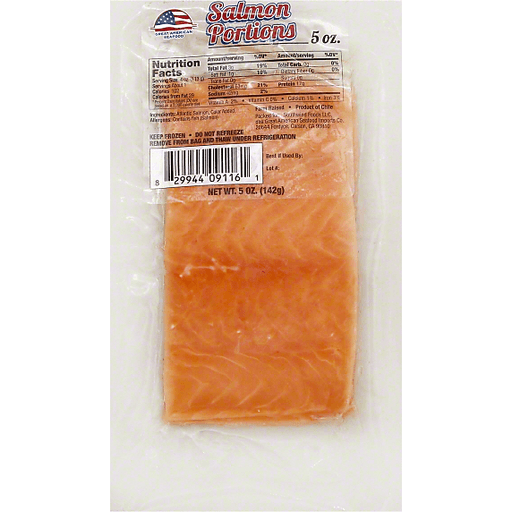 slide 1 of 1, Great American Seafood Salmon 5 oz, 5 oz