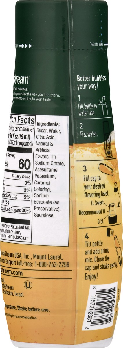 slide 5 of 12, SodaStream Classics Ginger Ale Drink Mix 14.9 fl oz, 14.9 fl oz