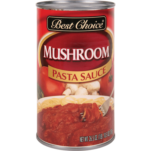 slide 1 of 1, Best Choice Mushroom Pasta Sauce, 24 oz