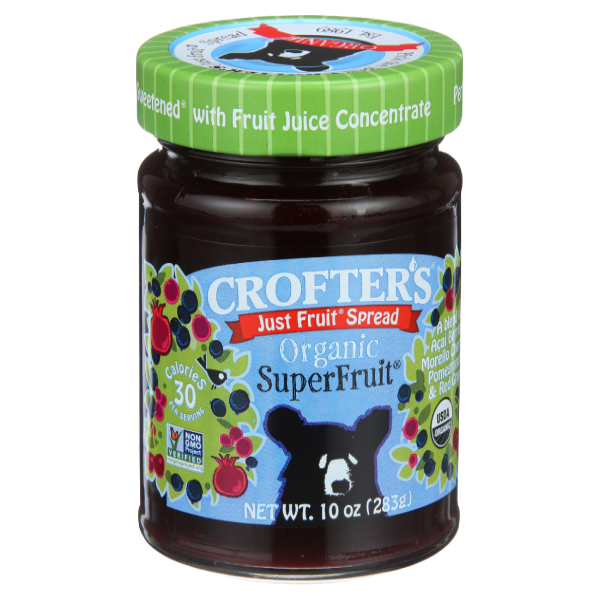 slide 1 of 1, Crofter's Super Fruit Spread, 10 oz