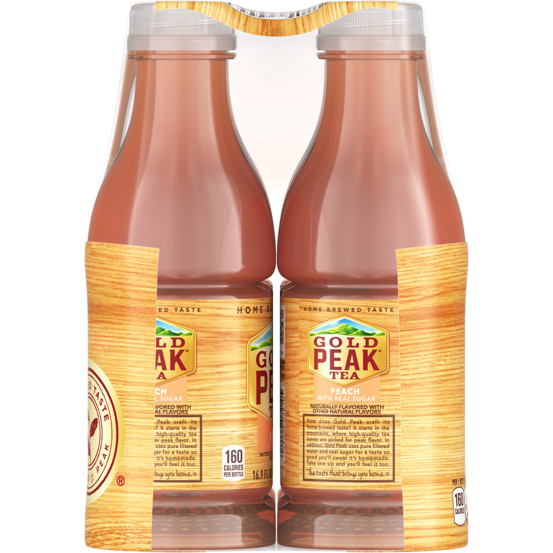 slide 2 of 16, Gold Peak Peach Tea 6 oz, 6 oz