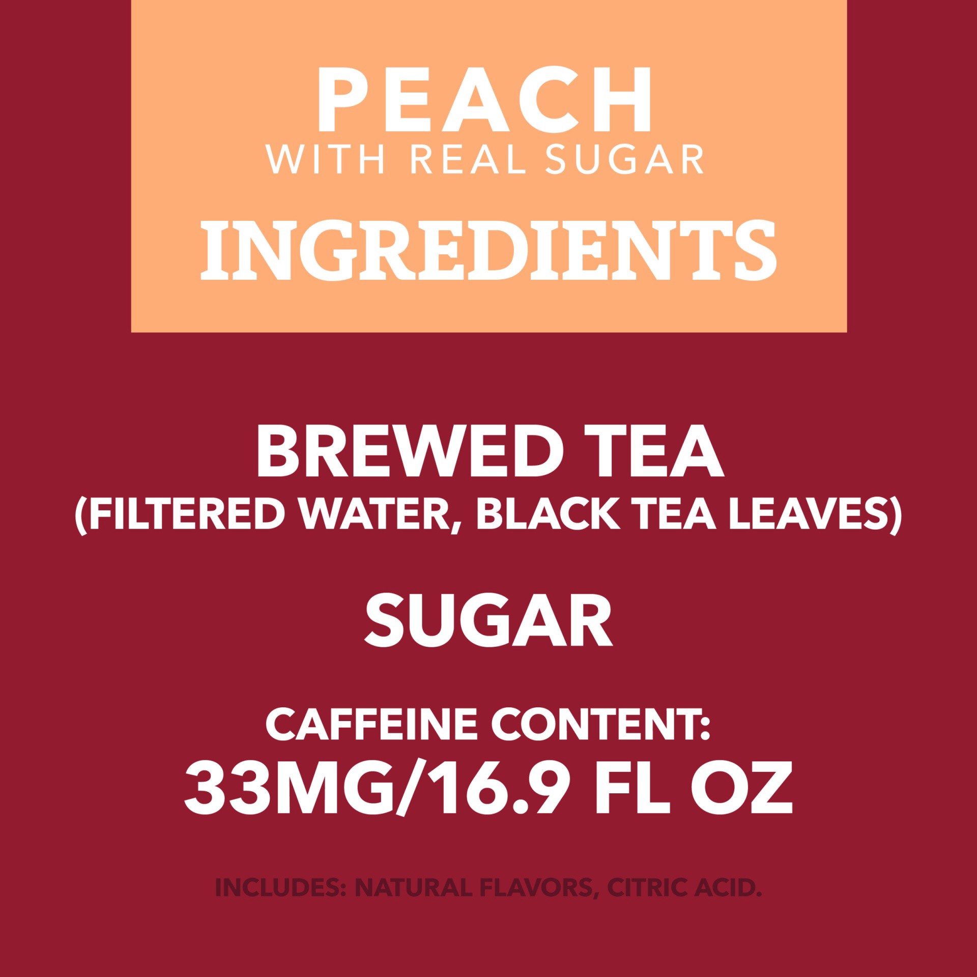 slide 13 of 16, Gold Peak Peach Tea 6 oz, 6 oz