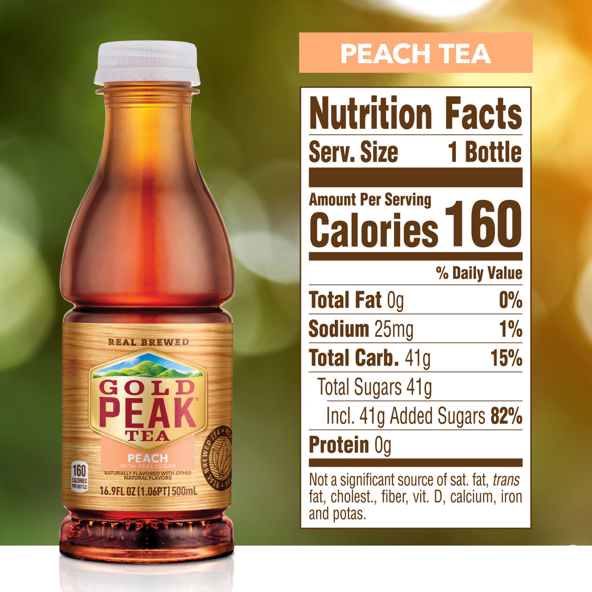 slide 11 of 16, Gold Peak Peach Tea 6 oz, 6 oz