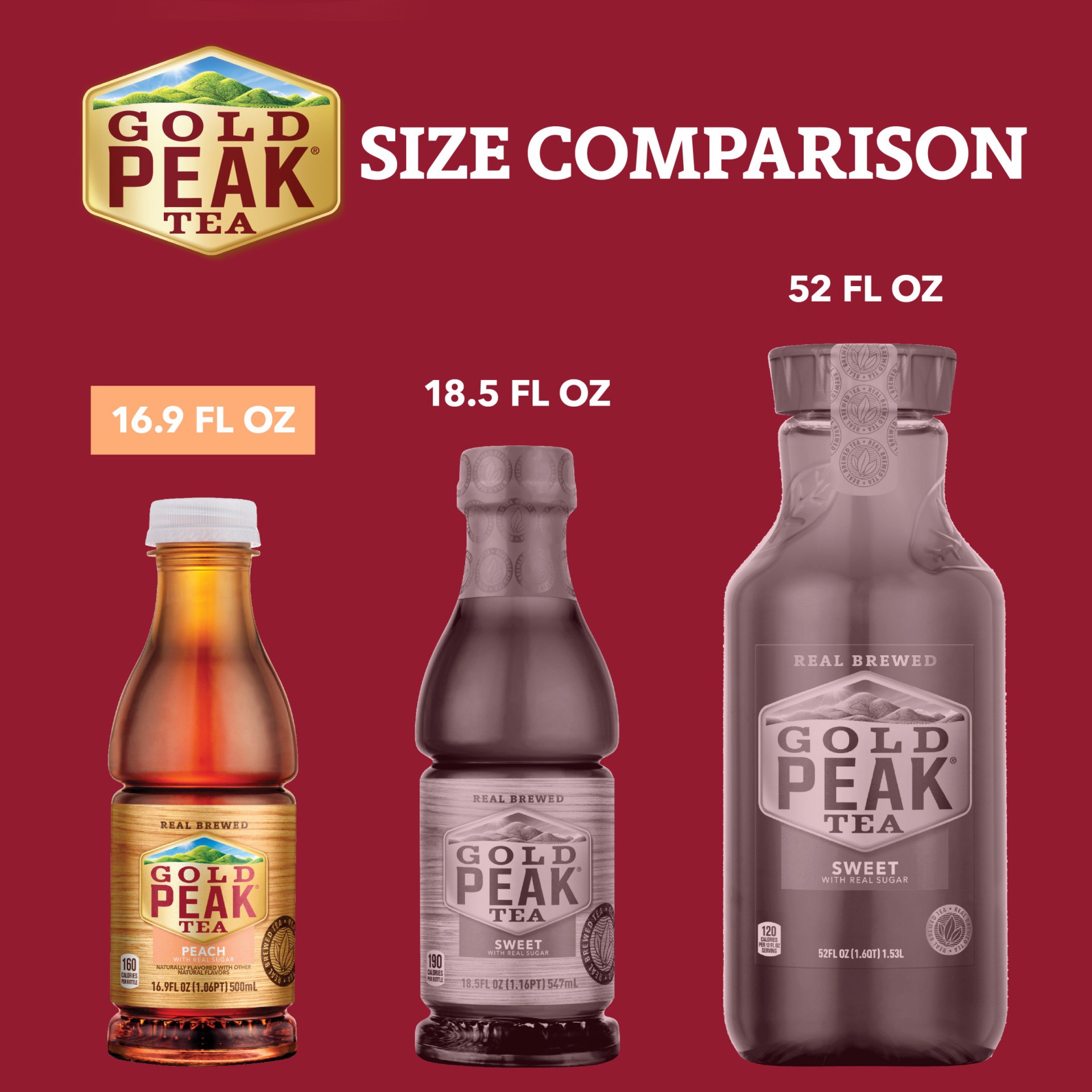 slide 7 of 16, Gold Peak Peach Tea 6 oz, 6 oz