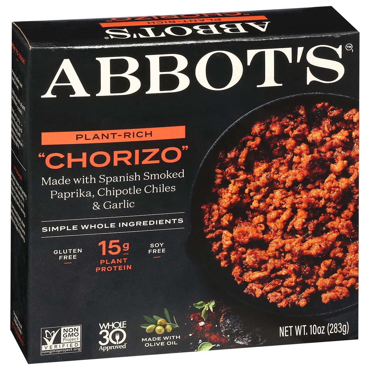 slide 3 of 4, Abbot's Plant-Rich Chorizo 10 oz, 10 oz