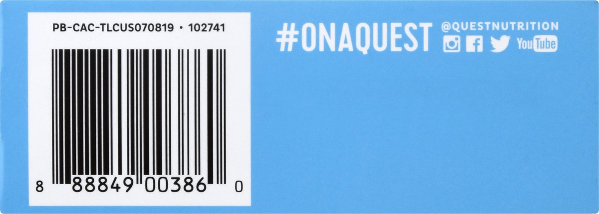 slide 2 of 9, Quest Cookies & Cream Flavor Bars 4 - 2.12 oz Bars, 4 ct