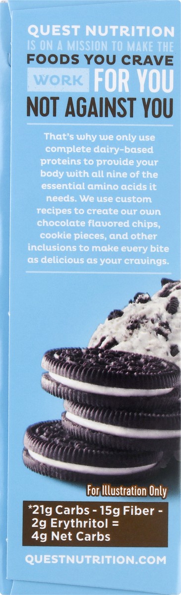 slide 6 of 9, Quest Cookies & Cream Flavor Bars 4 - 2.12 oz Bars, 4 ct